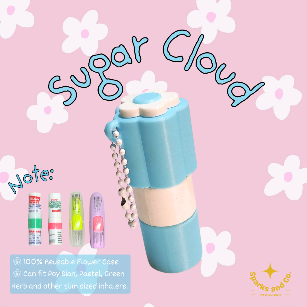 Flower Case For 2 In 1 Inhalers