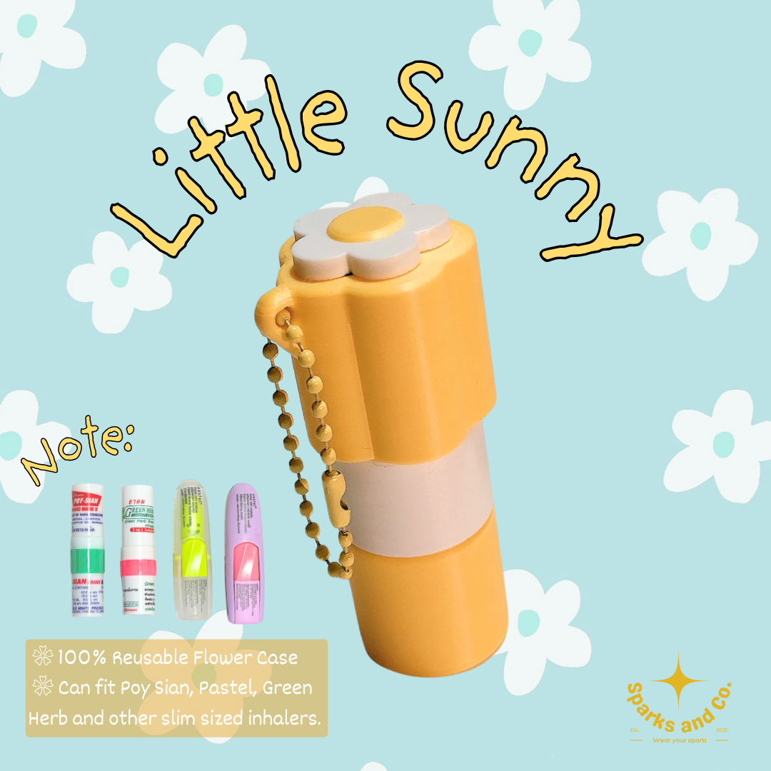 Flower Case For 2 In 1 Inhalers