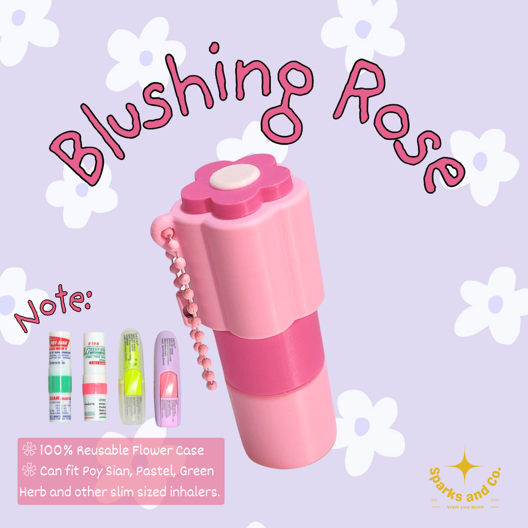 Flower Case For 2 In 1 Inhalers