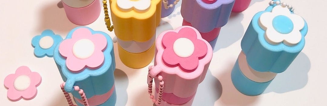 Flower Case For 2 In 1 Inhalers