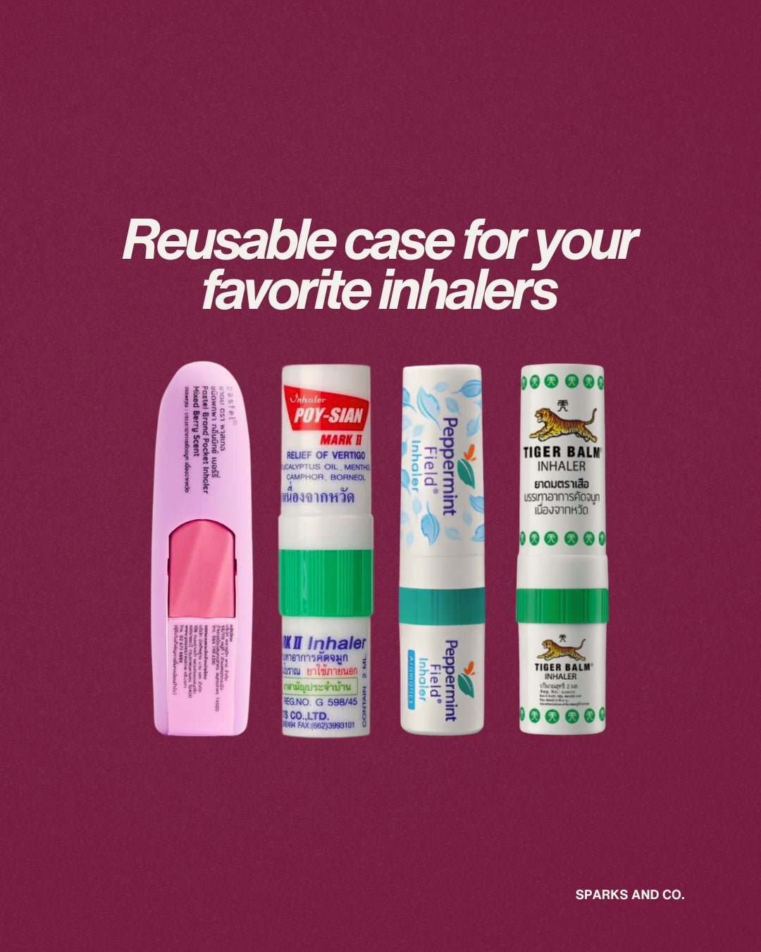 Flower Case For 2 In 1 Inhalers